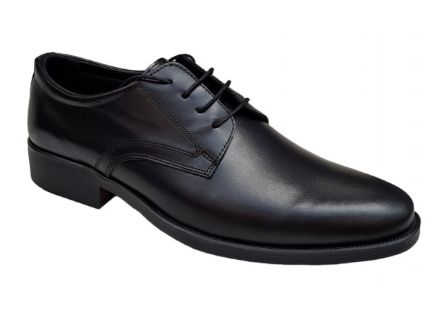 Pantofi barbati, eleganti, din piele naturala, Negru, ADY3NS